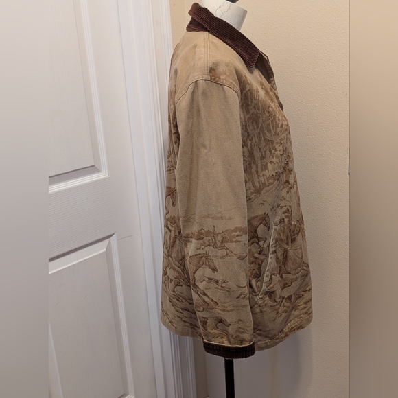 Vintage Ralph Lauren 🐎 Equestrian Barn Coat, Chore Fox Hunt Jacket - Picture 2 of 7